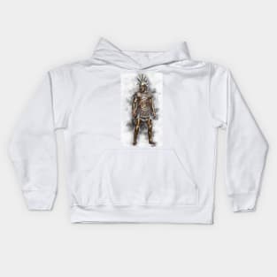 Greek hoplite Kids Hoodie